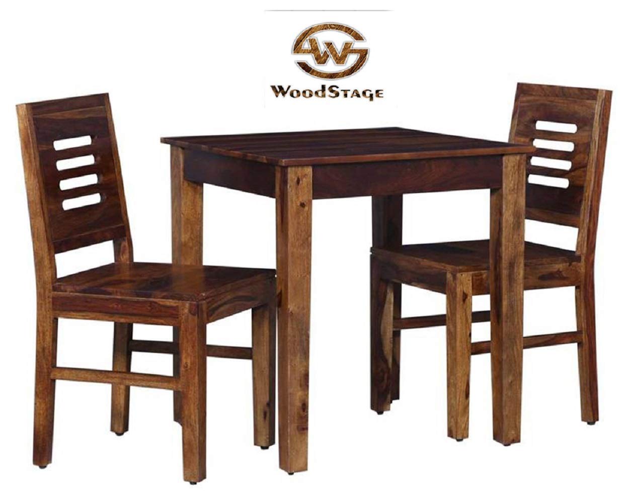 Wooden dining table 2024 2 seater